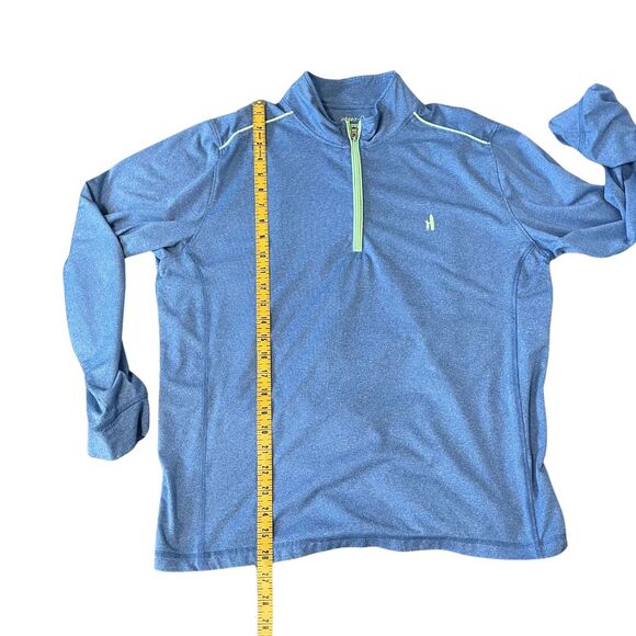 Johnnie O Shirt Mens Large Prep Formance 1/4 Zip Pullover Golf Logo Performance - Picture 9 of 9